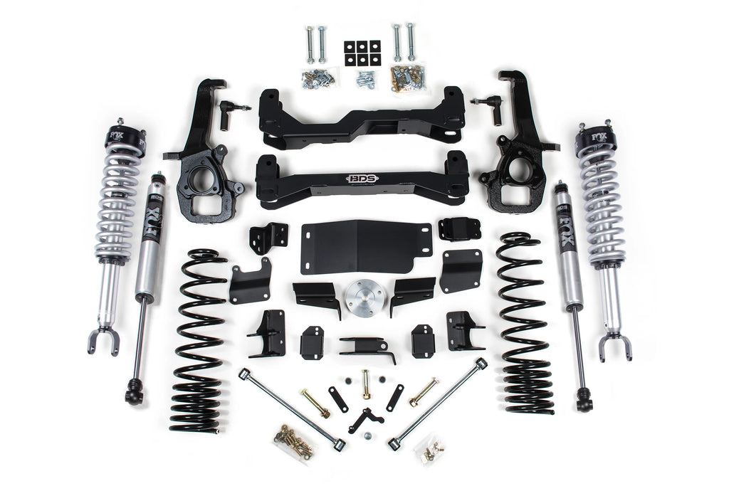BDS Suspension 4 Inch Lift Kit - Ram 1500 (25-26) 4WD - FOX Coilover