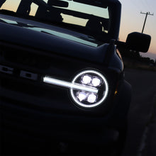 Load image into Gallery viewer, AlphaRex 21-23 Ford Bronco NOVA LED Projector Headlights Black