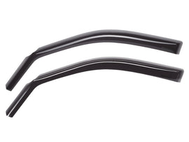 WeatherTech 19-23 Ford Ranger Front Window Deflectors - Matte Black