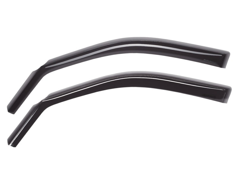 WeatherTech 22-26 Hyundai Santa Cruz Rear Side Window Deflectors - Dark Tint
