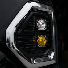 Load image into Gallery viewer, Baja Designs 19+ GMC 1500 S1 Fog Pocket Mount Kit Clear Spot / Amber Wide Cornering