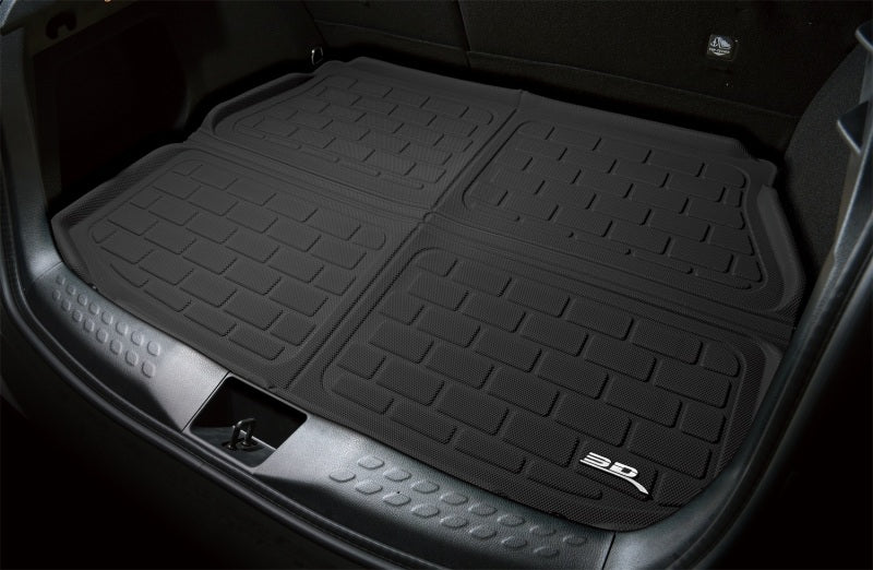 3D MAXpider 14-18 Jeep Cherokee Kagu Seatback Protector - Black (2pc)