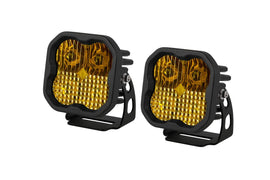 Diode Dynamics SS3 LED Pod Sport Yellow Combo Standard (pair)