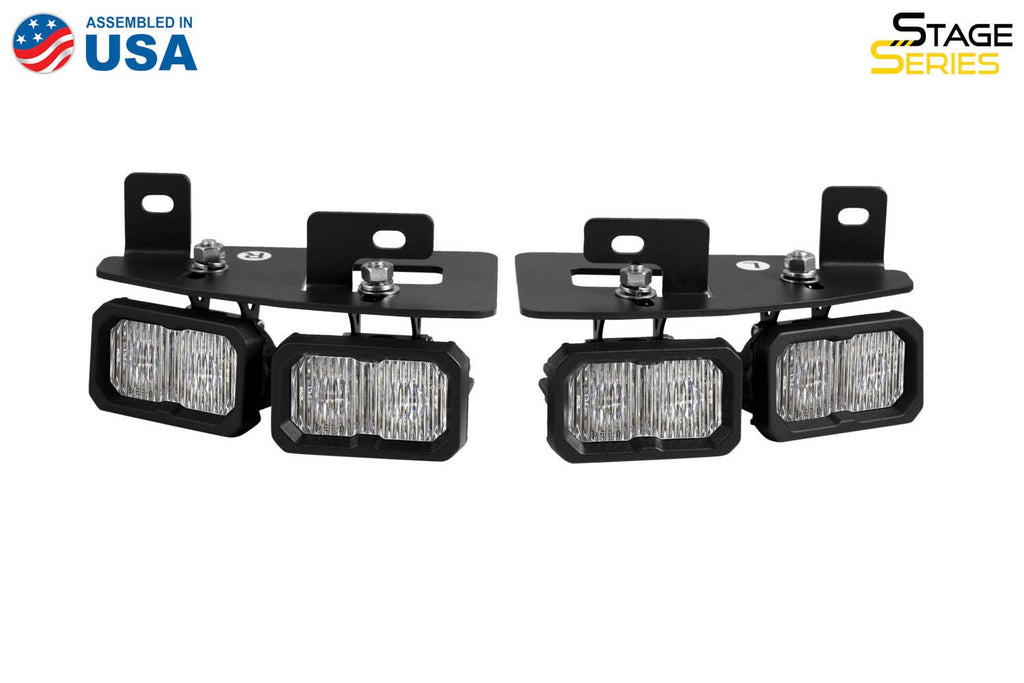 Diode Dynamics Stage Series Fog Pocket Kit for 2019-2024 Ram 1500 w/ OEM LEDs