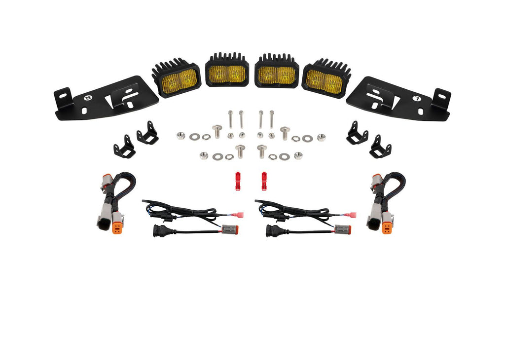 Diode Dynamics Stage Series Fog Pocket Kit for 2019-2024 Ram 1500 w/ OEM LEDs
