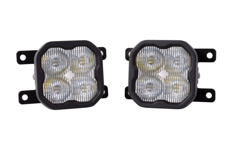 Diode Dynamics 09-26 Dodge Ram 1500/Subaru/ Ford Bronco/Focus/Ranger SS3 LED Fog Light Kit