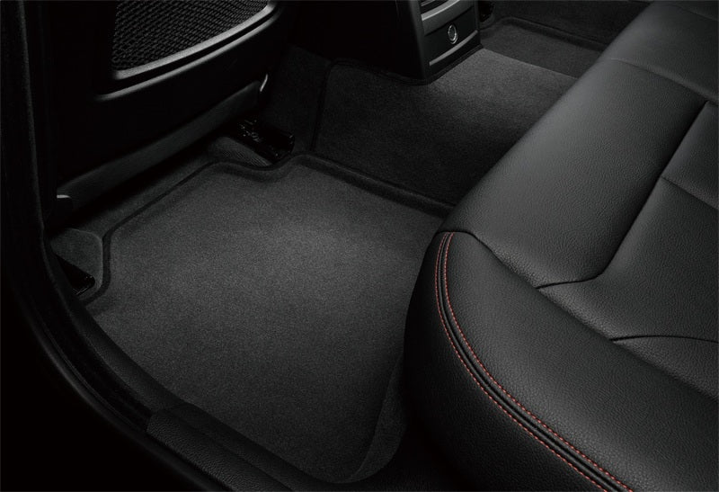 3D MAXpider 19-26 Chevrolet Silverado Crew Cab Elegant 1st & 2nd Row Floor Mat - Black (3pc)