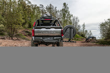 Load image into Gallery viewer, Go Rhino Swing-A-Way Hitch Mounted Tire Carrier (Lic. Plate Lights Not Included) - Textured Black
