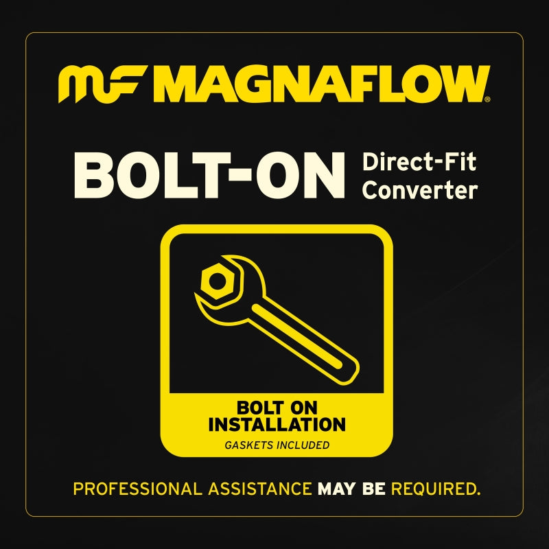 MagnaFlow 16-19 Ford F-53 V10 6.8L Underbody Direct-Fit Catalytic Converter
