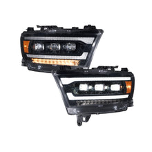 Load image into Gallery viewer, 2019-2024 Ram 1500 Sequential LED Projector Headlights (pair)