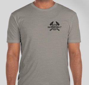 Hammer Built Jersey Blend T-Shirt- Stone Gray