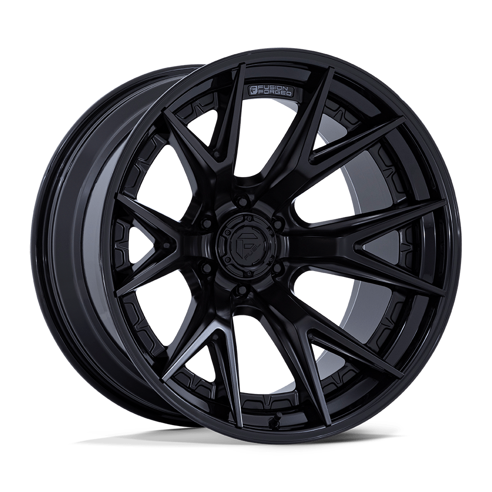 FUEL OFF-ROAD FUSION FORGED CATALYST 22X10 6X5.5 106 -18 M-BLK G-BLK
