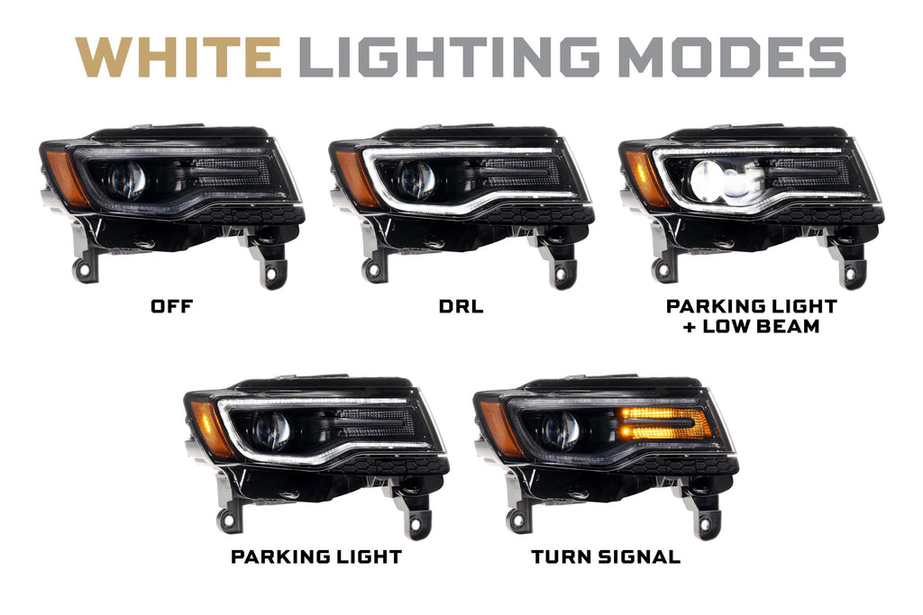 Morimoto 14-22 Jeep Grand Cherokee XB LED Headlights (Gen II)