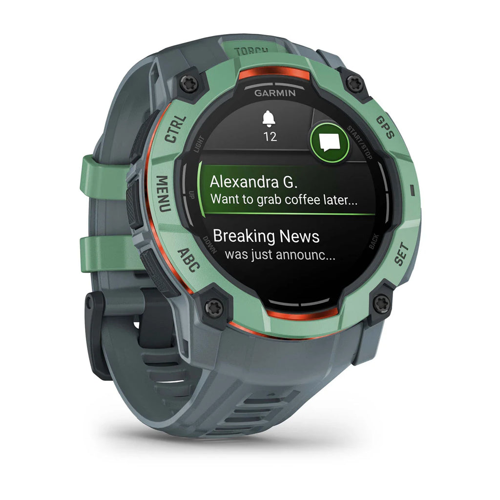 Instinct® 3 – 50 mm, AMOLED Neo Tropic with Twilight Band