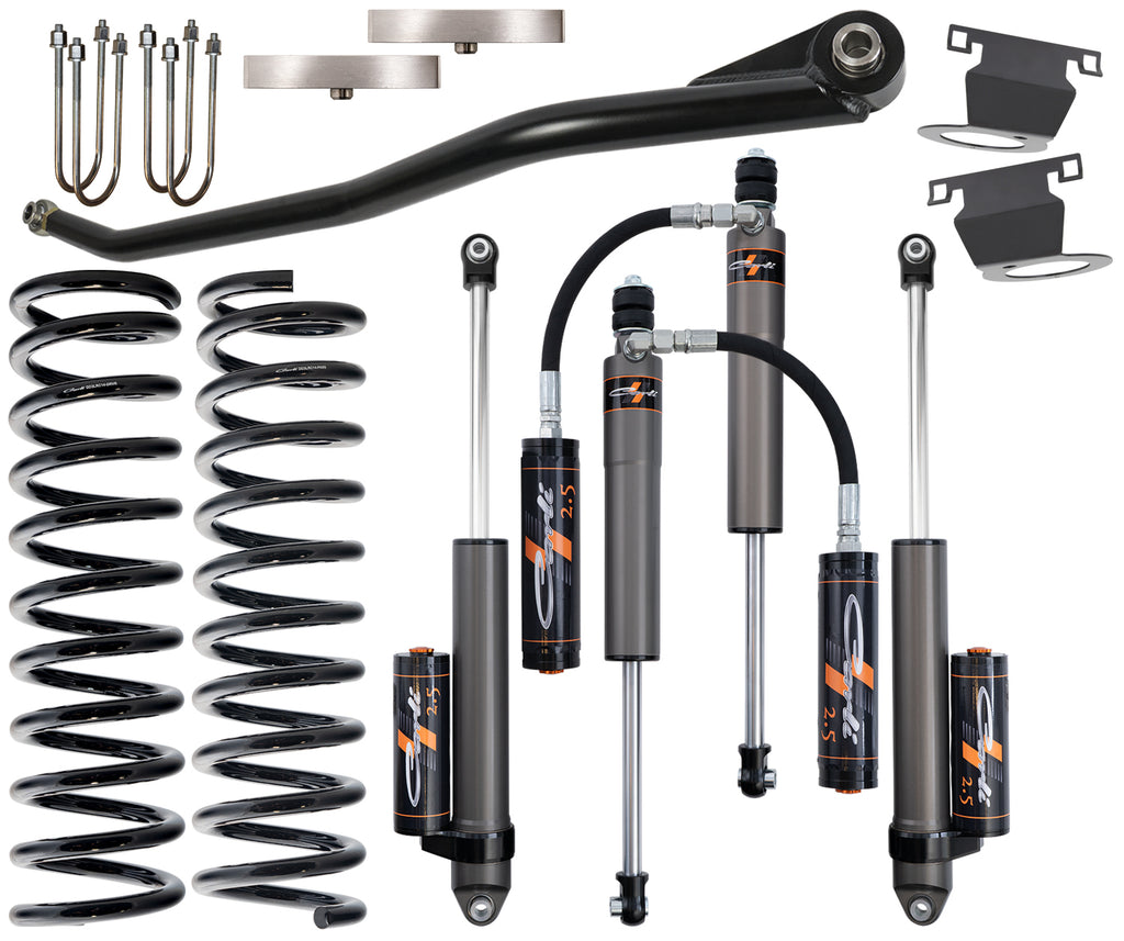 Carli Suspension Pathfinder 2.5" Leveling System For 2019+ Ram 3500 4x4 SRW w/ 1" Billet Block (For SRW only)
