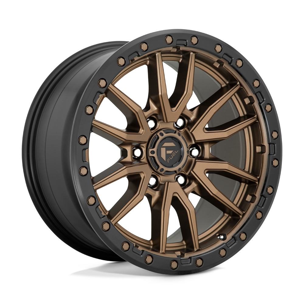 FUEL OFF ROAD REBEL 20X10 6X5.5 106.1 ZDB -18 / MATTE BRONZE WITH BLACK BEAD RING