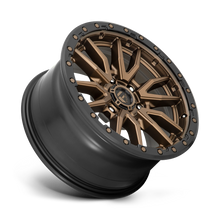 Load image into Gallery viewer, FUEL OFF ROAD REBEL 20X10 6X5.5 106.1 ZDB -18 / MATTE BRONZE WITH BLACK BEAD RING