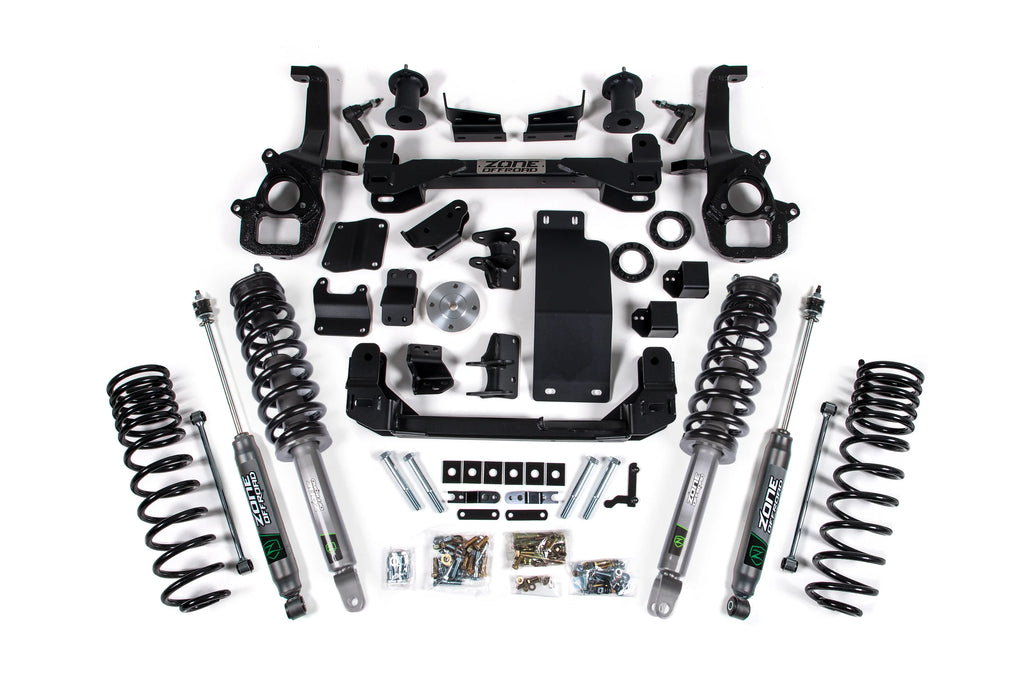 Zone Offroad 4 Inch Lift Kit - Ram 1500 (19-24) 4WD