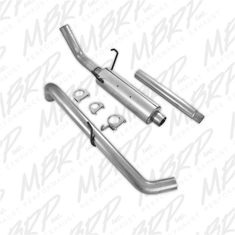 MBRP 2004-2005 Dodge Ram Hemi 1500 5.7L SC/CC-SB Cat Back Single Side AL P Series Exhaust