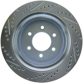 StopTech Select Sport 12-18 Ford F-150 Slotted and Drilled Rear Left Brake Rotor