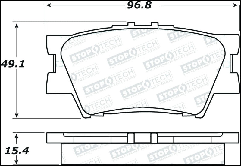 StopTech Street Brake Pads