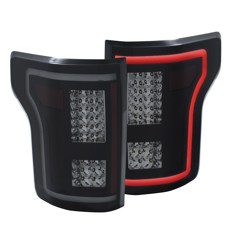 ANZO 2015-2017 Ford F-150 LED Taillights Smoke