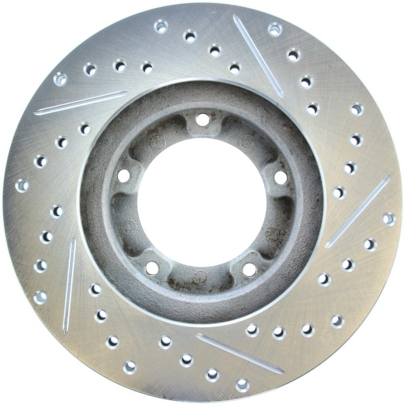 StopTech Select Sport Drilled & Slotted Rotor - Front Left