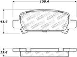 StopTech Street Touring 02-03 WRX Rear Brake Pads