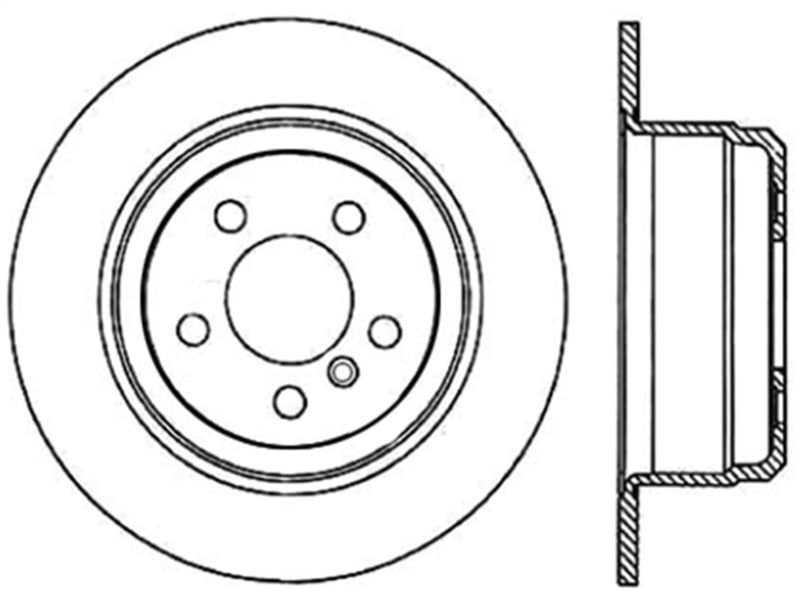 StopTech Slotted & Drilled Sport Brake Rotor