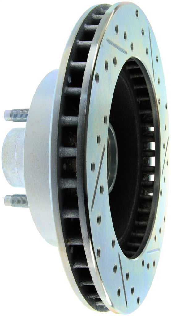 StopTech Select Sport Drilled & Slotted Rotor - Front Left