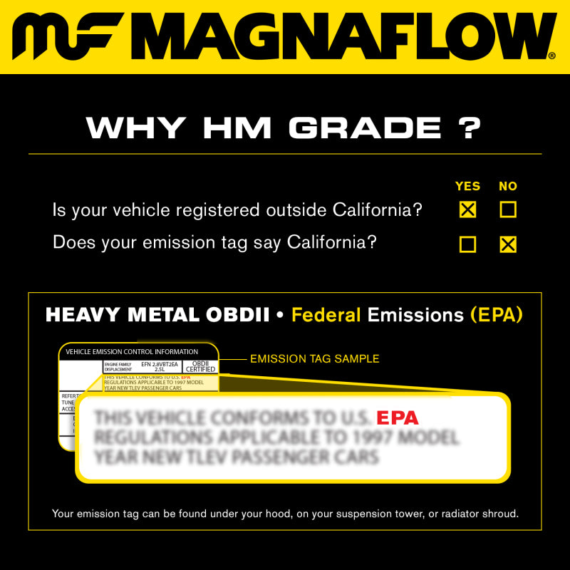 MagnaFlow Conv Univ 2.50inch