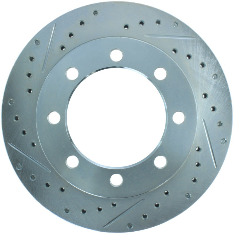 StopTech Select Sport Drilled & Slotted Rotor - Rear Left