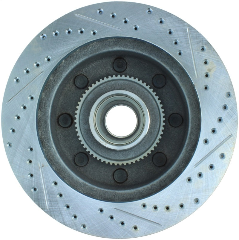 StopTech Select Sport Drilled & Slotted Rotor - Rear Left