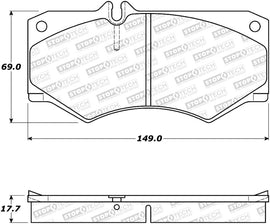 StopTech Street Brake Pads