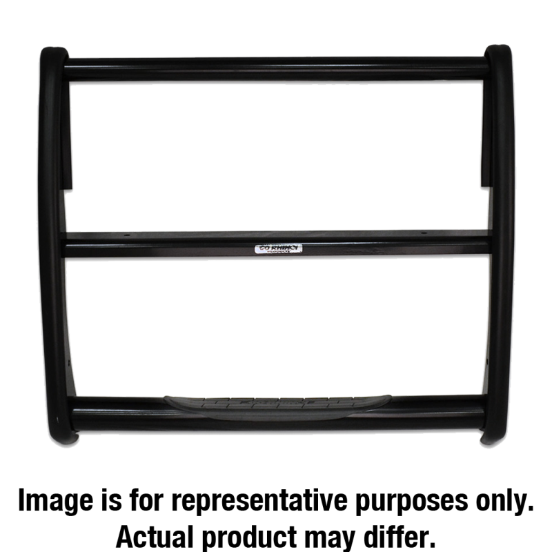 Go Rhino 00-04 Ford Excursion 3000 Series StepGuard - Black (Center Grille Guard Only)