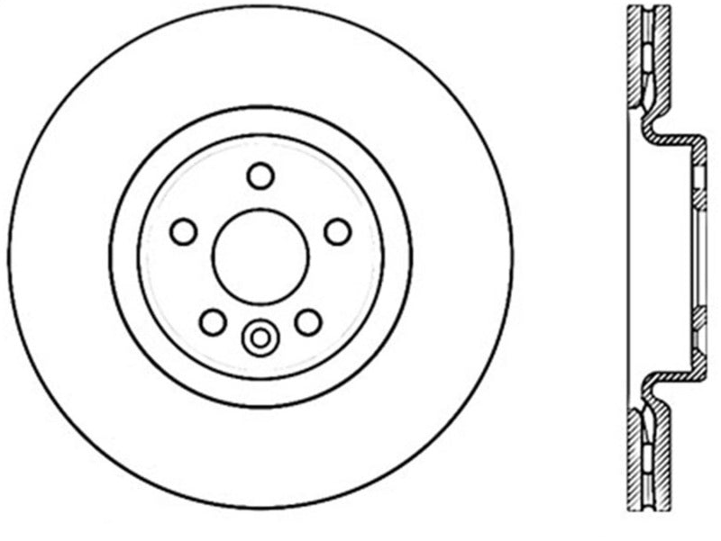 StopTech Slotted Sport Brake Rotor