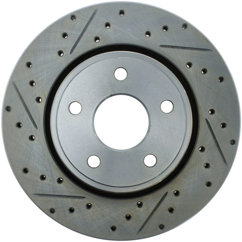 StopTech Select Sport Drilled & Slotted Rotor - Rear Left