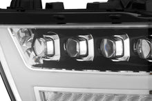 Load image into Gallery viewer, AlphaRex 19-20 Ram 1500HD NOVA LED Proj Headlights Plank Style Chrome w/Activ Light/Seq Signal/DRL