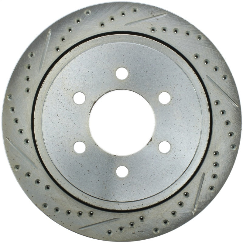 StopTech Select Sport Drilled & Slotted Rotor - Front Left