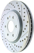 Load image into Gallery viewer, StopTech Select Sport 05-15 Nissan Xterra / 05-12 Pathfinder Slotted and Drilled Left Front Rotor