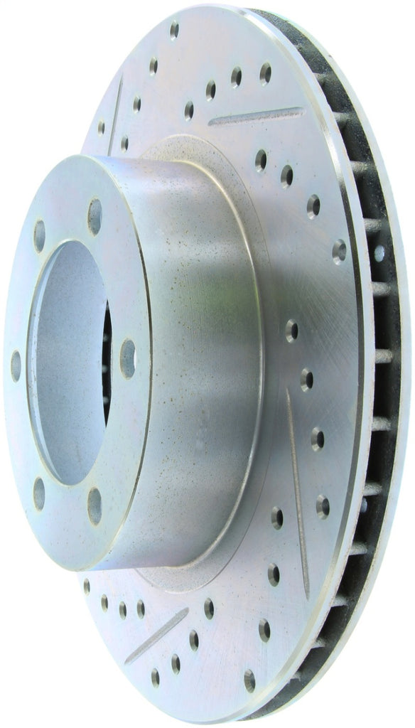 StopTech Select Sport Drilled & Slotted Rotor - Front Left