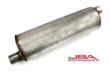 Load image into Gallery viewer, JBA Universal Chambered 304SS Muffler 22in x 7in Round 2.5in Offset/Offset