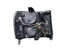 Load image into Gallery viewer, ANZO 2007-2013 Gmc Sierra 1500 Projector Headlights w/ U-Bar Black