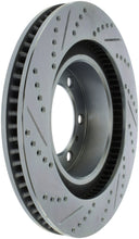 Load image into Gallery viewer, StopTech Select Sport 10-19 Toyota 4Runner Slotted &amp; Drilled Left Front Rotor