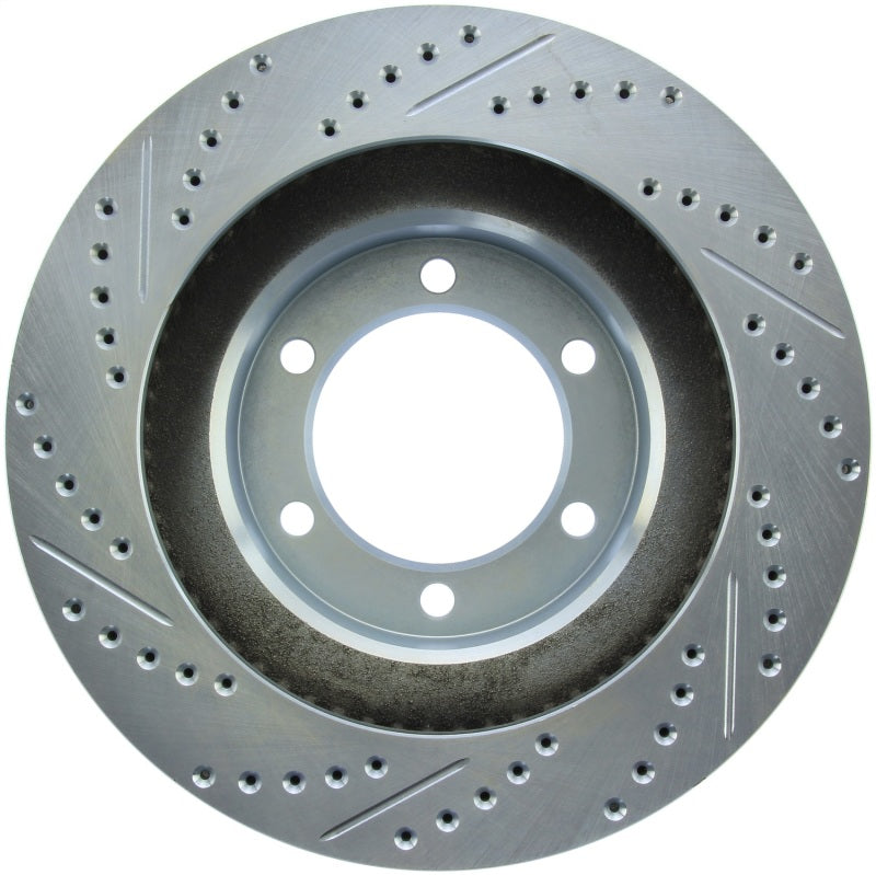 StopTech Select Sport Drilled & Slotted Rotor - Front Right