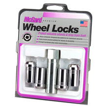 Load image into Gallery viewer, McGard Wheel Lock Nut Set - 4pk. (Tuner / Cone Seat) M14X1.5 / 22mm Hex / 1.648in. Length - Chrome