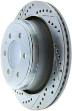 Load image into Gallery viewer, StopTech Select Sport 12-18 Ford F-150 Slotted and Drilled Rear Right Brake Rotor