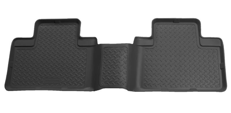 Husky Liners 04-12 Nissan Titan King/Crew Cab Classic Style 2nd Row Black Floor Liners