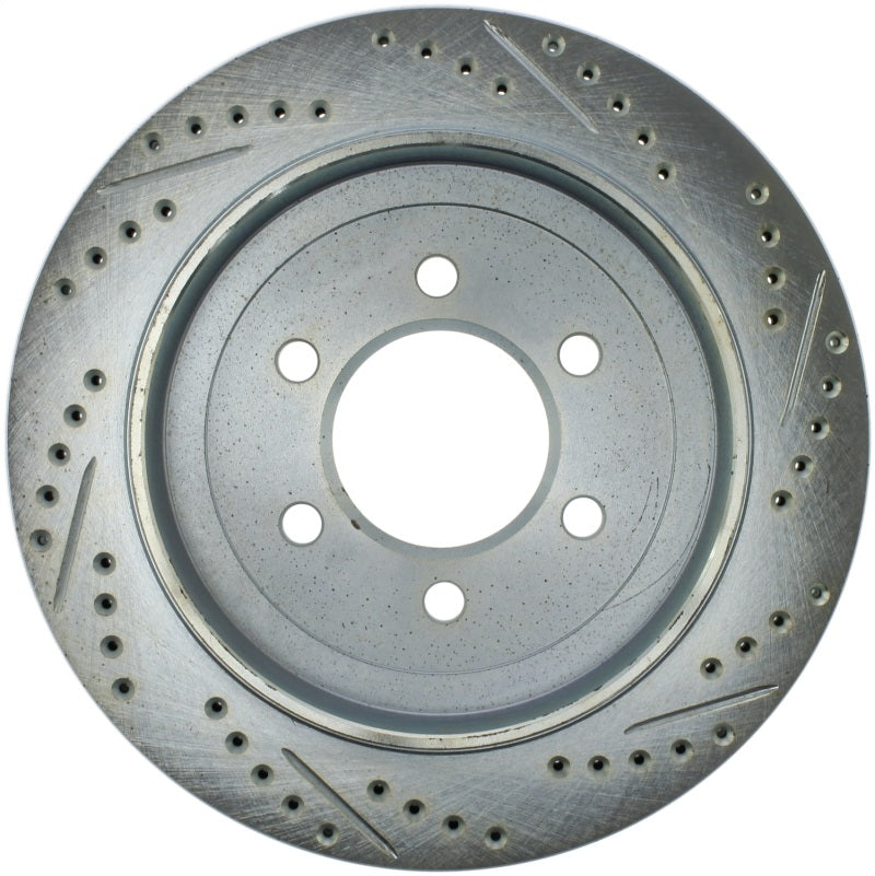 StopTech Select Sport Drilled & Slotted Rotor - Front Left