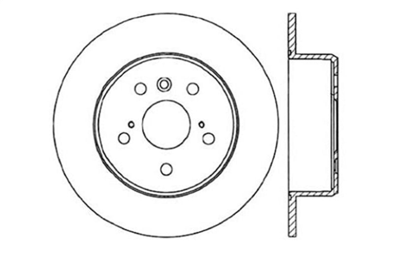 StopTech Slotted & Drilled Sport Brake Rotor